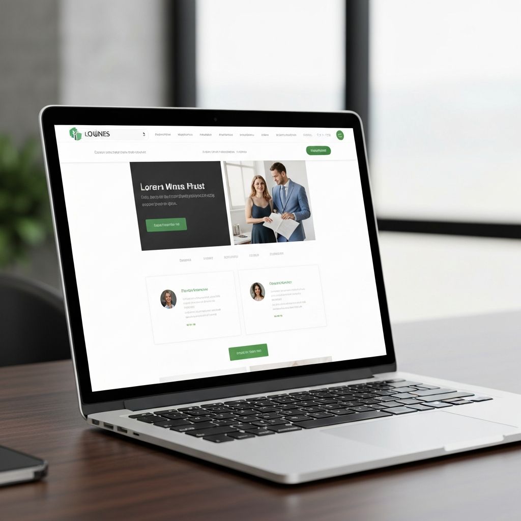 Professional business website